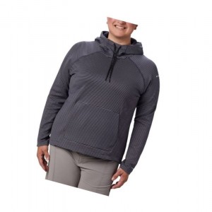 Columbia Bryce Canyon Plus Size Kapşonlu Kadın Lacivert | 79624-LBMK