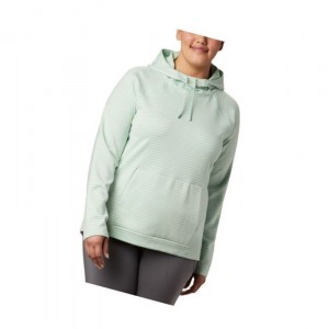 Columbia Bryce Canyon Plus Size Kapşonlu Kadın Nane | 29650-MJVY