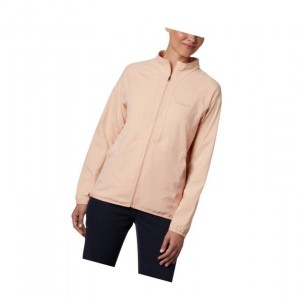 Columbia Bryce Peak Perforated Full Zip Sweatshirt Kadın Pembe | 13452-QVWY