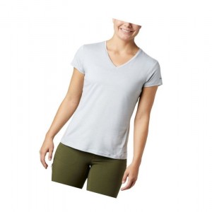 Columbia Bryce Short Sleeve Tişört Kadın Beyaz | 09325-TFNA