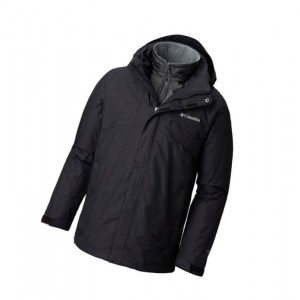 Columbia Bugaboo II Fleece Interchange Big Mont Erkek Siyah | 80271-CLHF