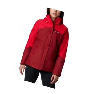Columbia Bugaboo II Fleece Interchange Mont Kadın Kırmızı | 94583-SAZM