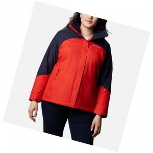 Columbia Bugaboo II Fleece Interchange Plus Size Mont Kadın Turuncu | 47013-IBSY