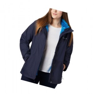 Columbia Bugaboo II Fleece Interchange Plus Size Mont Kadın Lacivert | 43921-DUTZ