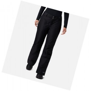 Columbia Bugaboo Omni-Heat Insulated Snow Pantolon Kadın Siyah | 93802-TRAP