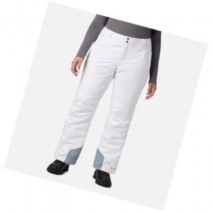 Columbia Bugaboo Omni-Heat Plus Size Pantolon Kadın Beyaz | 87069-JPYT