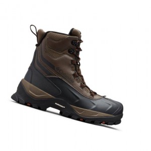 Columbia Bugaboot Plus IV Omni-Heat Bot Erkek Koyu Kahverengi | 35728-DVSF