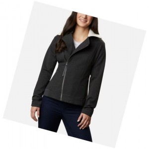 Columbia Butte Hike Full Zip Mont Kadın Koyu Gri | 89234-MFRC