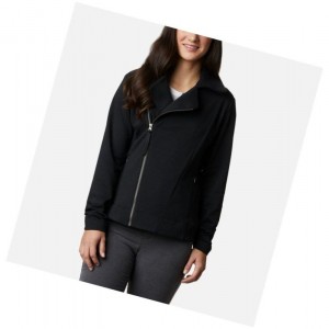 Columbia Butte Hike Full Zip Mont Kadın Siyah | 47596-KOUF