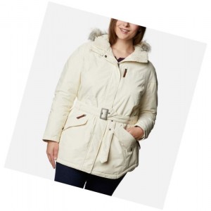 Columbia Carson Pass II Plus Size Mont Kadın Krema | 17543-OLTR
