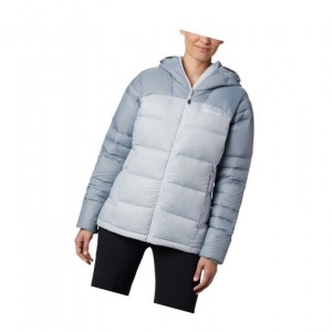 Columbia Centennial Creek Down Hooded Mont Kadın Gri | 90751-YNUA