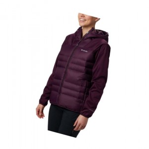 Columbia Centennial Creek Down Hybrid Mont Kadın Siyah Pembe | 58901-XCRE