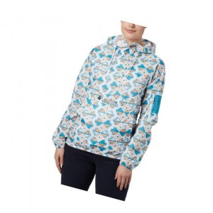 Columbia Challenger Windbreaker Mont Kadın Beyaz | 56109-PTQA
