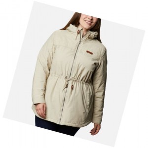 Columbia Chatfield Hill Plus Size Mont Kadın Haki | 01584-TQFY