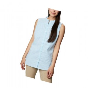 Columbia Cherry Creek Lane Sleeveless Tunic Atlet Kadın Turkuaz | 15906-TRDL