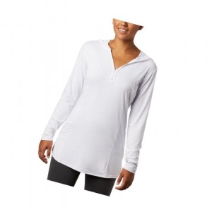 Columbia Chill River Hooded Tunic Kapşonlu Kadın Beyaz | 69401-VYOU