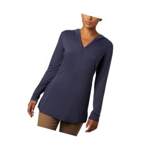 Columbia Chill River Hooded Tunic Kapşonlu Kadın Lacivert | 85396-HBOA