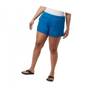 Columbia Chill River Plus Size Şort Kadın Mavi | 46082-AVHX