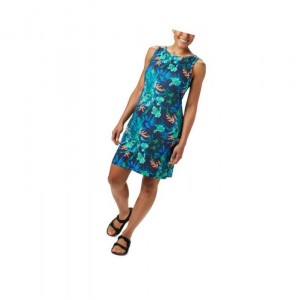 Columbia Chill River Printed Elbise Kadın Lacivert | 92187-JHSE