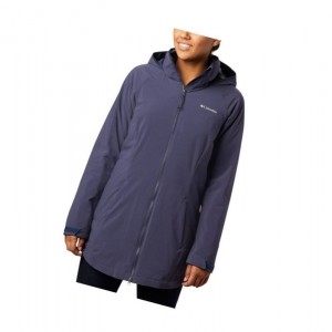 Columbia Cleveland Crest Long Mont Kadın Lacivert | 61384-QYPU