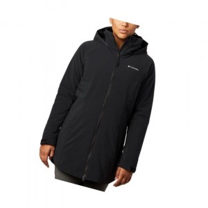 Columbia Cleveland Crest Long Mont Kadın Siyah | 93420-KGWZ
