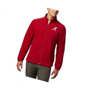 Columbia Collegiate Flanker III Fleece - Alabama Mont Erkek Kırmızı | 82093-CFRZ