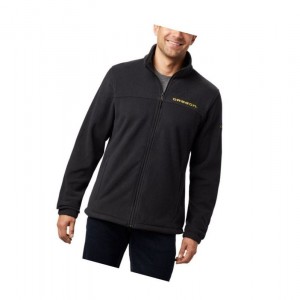 Columbia Collegiate Flanker III Fleece - Oregon Mont Erkek Siyah | 20198-KCZA