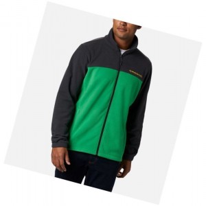 Columbia Collegiate Flanker III Fleece - Oregon Mont Erkek Koyu Gri Yeşil | 91654-MRKF