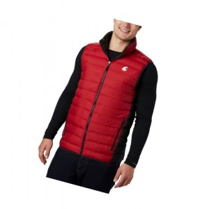 Columbia Collegiate Lake 22 Reversible - Washington State Yelek Erkek Kırmızı Siyah | 34971-SEWH
