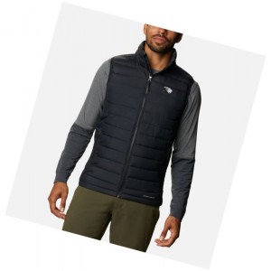 Columbia Collegiate Powder Lite - Oregon State Yelek Erkek Siyah | 70139-XBMA