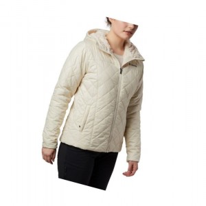Columbia Copper Crest Hooded Mont Kadın Krema | 21985-ZATQ