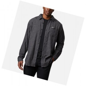 Columbia Cornell Woods Flannel Long Sleeve Big Gömlek Erkek Gri | 89315-ZGKD