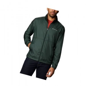 Columbia Creekview Windbreaker Mont Erkek Yeşil | 53872-MITQ