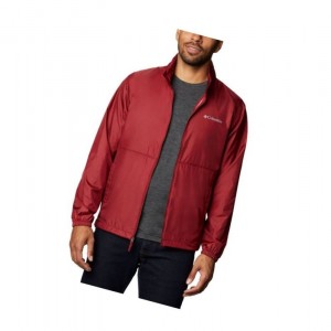 Columbia Creekview Windbreaker Mont Erkek Kırmızı | 17924-OXTV