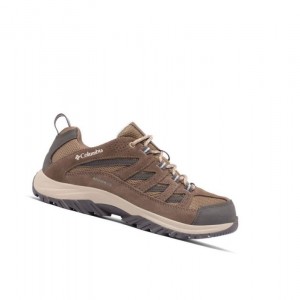 Columbia Crestwood Waterproof Yürüyüş Ayakkabısı Kadın Kahverengi | 31682-UOLY