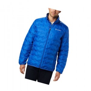 Columbia Delta Ridge Down Tall Mont Erkek Koyu Mavi | 43627-QGBC