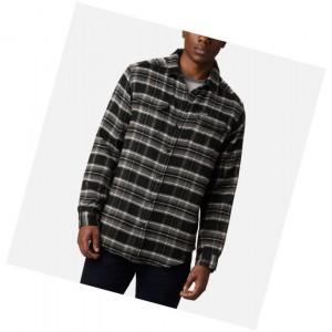 Columbia Deschutes River Heavyweight Flannel Gömlek Erkek Gri | 13827-FAIZ