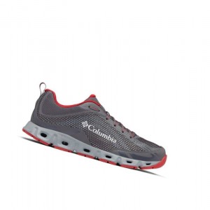 Columbia Drainmaker IV Water Spor Ayakkabı Erkek Gri Mavi Kırmızı | 36489-QWBV