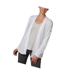 Columbia Essential Elements Hırka Kadın Beyaz | 74258-IABE
