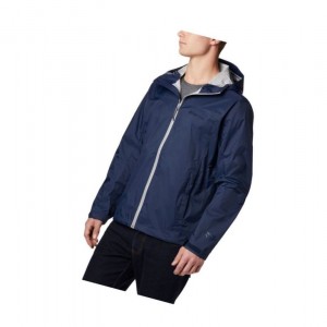 Columbia EvaPOURation Omni-Tech Mont Erkek Lacivert | 73012-PKZI