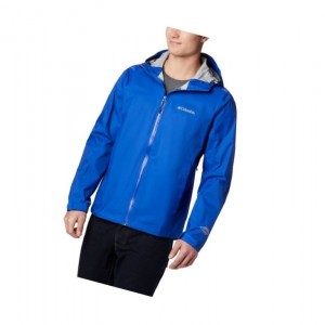 Columbia EvaPOURation Omni-Tech Mont Erkek Koyu Mavi | 69451-VJPT