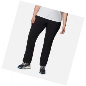 Columbia Everyday Go To Plus Size Pantolon Kadın Siyah | 61529-ARXQ