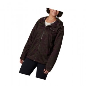 Columbia Evolution Valley II Mont Kadın Zeytin Yeşili Camo | 95602-ONLC