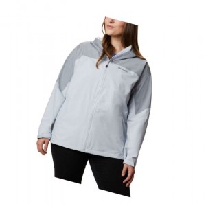 Columbia Evolution Valley II Plus Size Mont Kadın Gri | 08235-SOFV