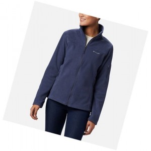 Columbia Fast Trek II Fleece Mont Kadın Lacivert | 05927-PXRI