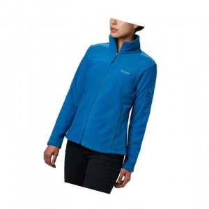 Columbia Fast Trek II Fleece Mont Kadın Mavi | 58670-ZQSR