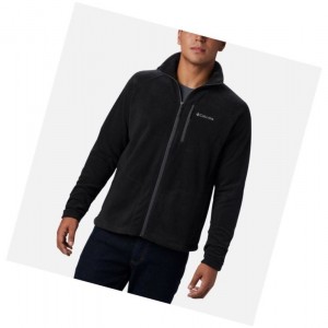 Columbia Fast Trek II Full Zip Fleece Mont Erkek Siyah | 97065-QDVY