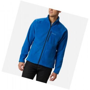 Columbia Fast Trek II Full Zip Fleece Mont Erkek Açık Indigo | 54098-ZUBF