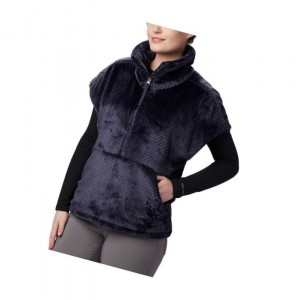 Columbia Fire Side III Sherpa Shrug Mont Kadın Lacivert | 95781-XKSB
