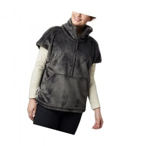 Columbia Fire Side III Sherpa Shrug Mont Kadın Koyu Gri | 92017-BFGL